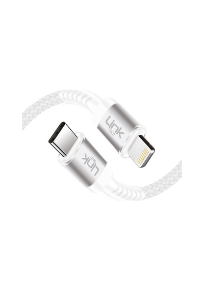 Linktech K424 Type-C/Lightning Data/Şarj Kablosu Pd 20W 3A 1Mt