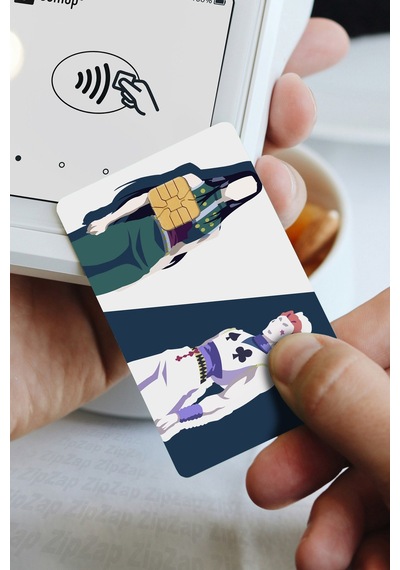 Hunter Hunter Kart Kaplama Sticker 8 Adet Hxh Çok Renkli