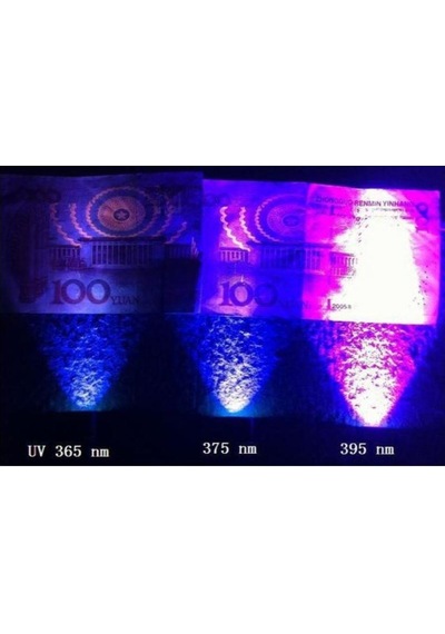 3W Uv Led 395-400Nm 10-15 Lumen 700 Mah 3.4-3.6V 20Mm Pcb Yıldız