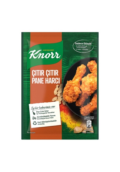 Knorr 3'lü Harç Ve Çeşni Seti Köfte Harcı, Pane Harcı, Fırında Tavuk Çeşnisi