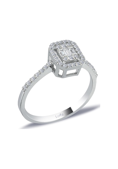Lova 0,30 Karat Baget Pırlanta Yüzük - 1020396