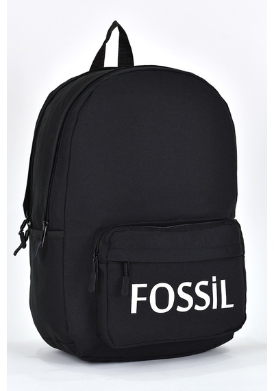 Fossil Unisex Çok Gözlü Günlük Seyahat Okul Sırt Çantası Siyah 9504
