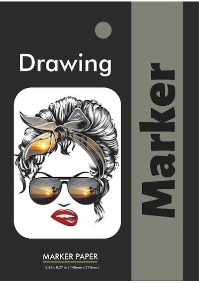 DreamArt Galery Marker Defteri- çizim defteri A5 Ebat