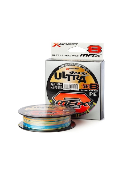 Ygk X-braid Ultra 2 Max 8x 150m Multicolor İp Misina 1.5 Pe Standart