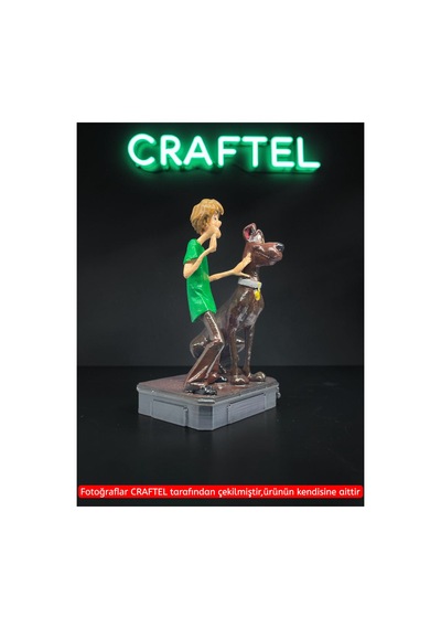 Scooby-doo Ve Shaggy 12 Cm Figür - Hediyelik Koleksiyonluk Hobi Masaüstü Biblo