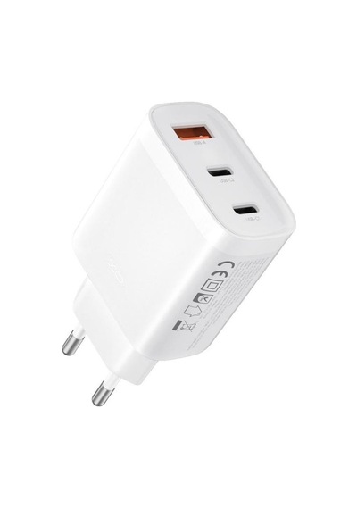 L117 Eu 45w 3a 1 X Usb-a - 2 X Usb-c 3 Çıkışlı Hızlı Şarj Adaptörü