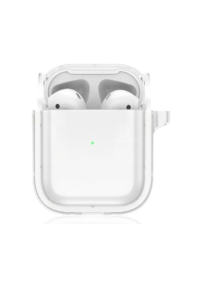 Movenchy Apple Uyumlu Airpods 4 4.nesil Shiny Şeffaf Kılıf Glblseme - 85 - Beyaz