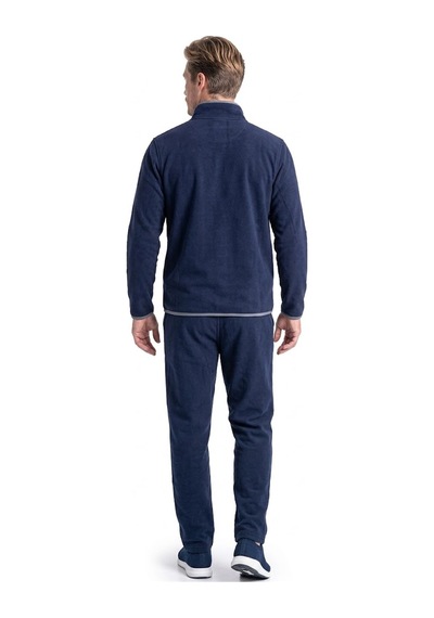 Pierre Cardin 6162 Erkek Uzun Kollu Quarter Zip Eşofman Takımı-lacivert