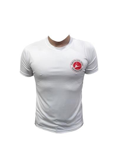 Yiğitspor Kickboks Tişörtü Beyaz & Kıckboks Tişörtü & Kıck Boks Tişört