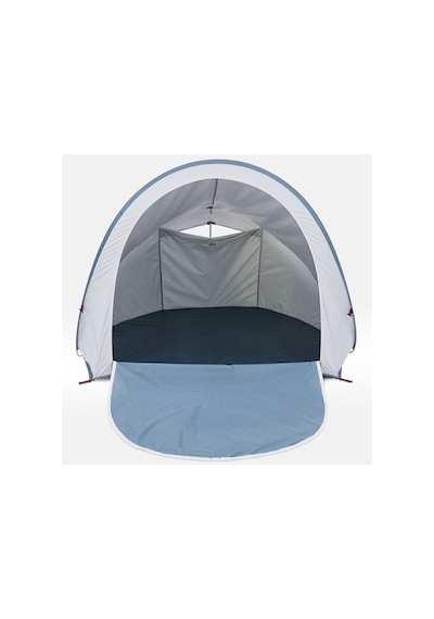 Quechua Outdoor Kamp Gölgeliği - 2 Kişilik - 2 Seconds Fresh Koyu Petrol Mavisi/buzlu Kahve