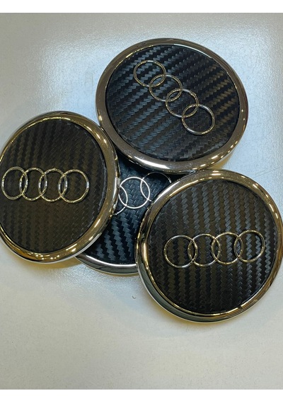 Audi Araçlara Uyumlu 56 Mm Audi Modellere Uyumlu Jant Kapak Göbeği 4 Adet Set