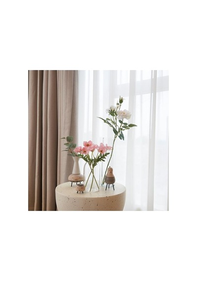 Ikea Smycka Yapay Çiçek, Beyaz, 65 Cm, Gül