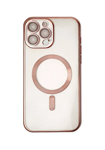 Apple iPhone Uyumlu 14 Pro Kılıf Kross Magneticsafe Kapak - Rose İtdark31136