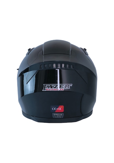 Fazer Ece 22.R06 Double Vizörlü Full Face Motor Kaskı Sİyah
