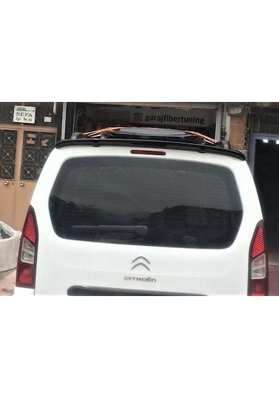 Citroen Berlingo Siyah Spoiler