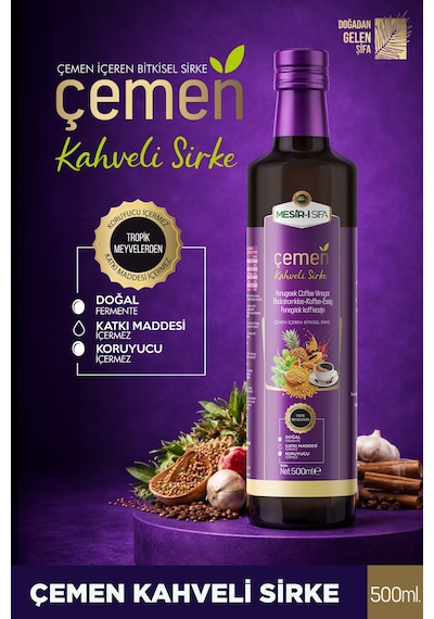 Mesirişifa Çeneç Kahvesi Sirkesi 500 Ml