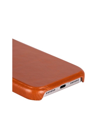 Bloomcase Ultimate Jacket Urban Tan Apple Uyumlu iPhone 17 Pro Max 6.9" Hakiki Deri Kılıf Taba