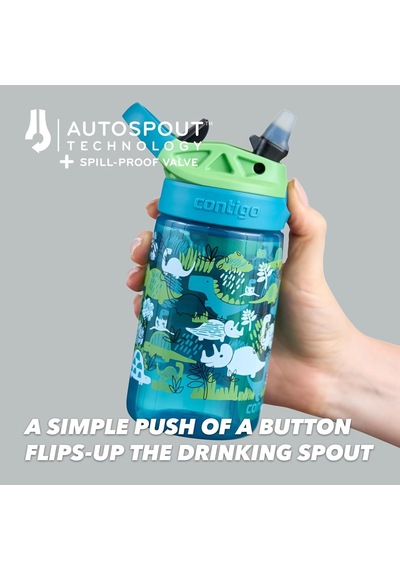 Contigo Gizmo Flip Unicorn Çelik Çocuk Suluğu 420 Ml Pembe Genel