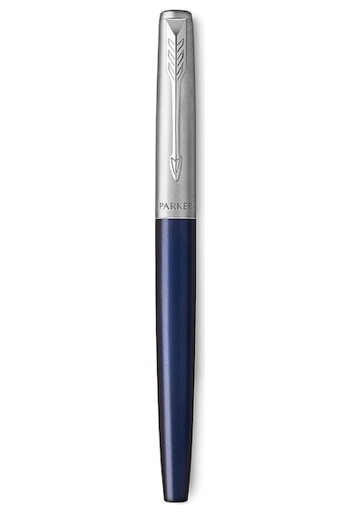 Parker Jotter Mavi Krom Tasarımlı Dolma Kalem, Orta Kalınlıkta Uç, Mavi Mürekkep Genel