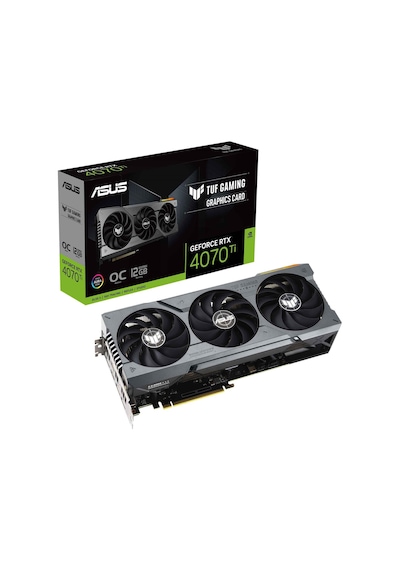 Asus NVIDIA GeForce RTX 4070 Ti TUF Gaming OC TUF-RTX4070TI-O12G-GAMING 12 GB GDDR6X 192 Bit Ekran Kartı