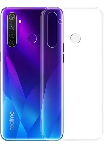 Oppo Realme 6 Pro Kılıf 0.2 Mm Ultra İnce Şeffaf Silikon Kapak Şeffaf