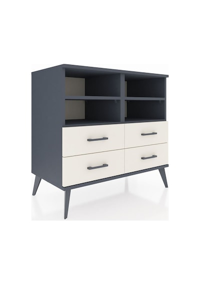 Hyperion Şifonyer 4 Raflı 4 Çekmeceli 88x44x80 Antrasit-antrasit/aytaşı Antrasit/aytaşı Hyperion Şifonyer 4 Raflı 4 Çekmeceli 88x44x80 Antrasit-antrasit/aytaşı Antrasit/aytaşı