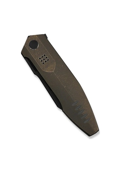 We Knife Limited Flight Line Bronze Titanium Handle Black Stonewashed Bohler M390 Blade Limited Edition 200 Pcs Çakı Bronz We Knife Limited Flight Line Bronze Titanium Handle Black Stonewashed Bohler M390 Blade Limited Edition 200 Pcs Çakı Bronz