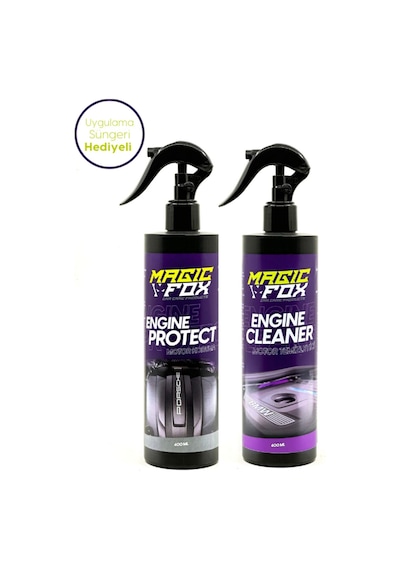 Magicfox Motor Temizleyici Ve Motor Koruyucu Seti 2 X 400 Ml