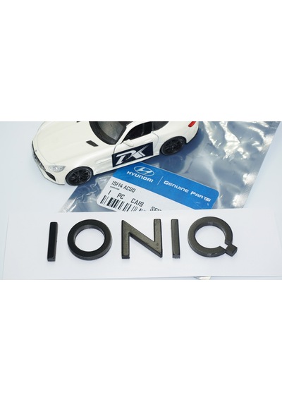Dk Tuning Hyundai İoniq Siyah Abs 3m 3d Bagaj Yazı Logo Arma
