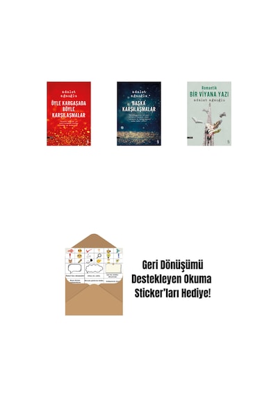 Öyle Kargaşada Böyle Karşılaşmalar + Başka Karşılaşmalar + Romantik Bir Viyana Yazı + Okuma Sticker'ları