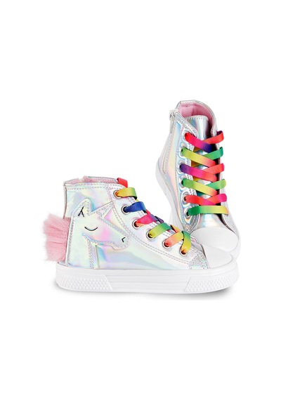 Unicorn Hologramlı Kız Sneakers