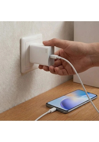 Buffer 67w Hızlı Şarj Adaptörü Usb To Type-c Pd Destekli, Akıllı Hızlı Şarj Başlığı, Güvenli Güç