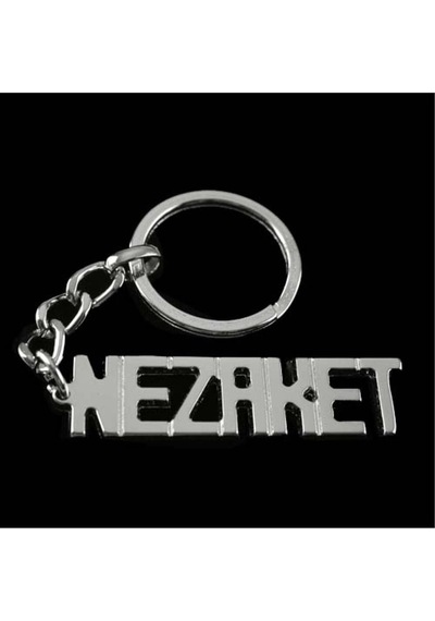 Nezaket - 463 - - Novapazr - İsimli Anahtarlık- Çok Renkli