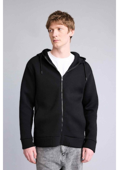 Defacto - Kapüşonlu Fermuarlı Sweatshirt G9103AX26SM