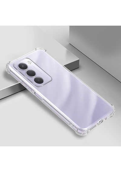 Xiaomi Redmi 15 Kılıf Zore 2mm Anti Shock Silikon Seffaf