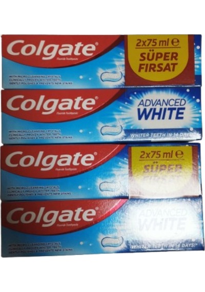 Advanced White 2x75 Ml 2 Adet Süper Fırsat Diş Macunu Beyazlatma