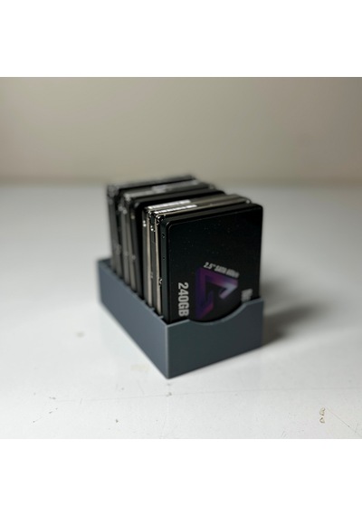 10'lu Harddisk, Ssd, Hdd 2,5 İnç Saklama Kutusu