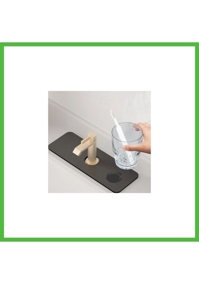 Vaveni Su Emici Sihirli Lavabo Kenar Matı 38x13cm Mc-605 Arz Çok Renkli