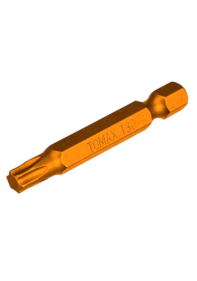 Tomax Titanyum Torx Uçlu Bits Uç T30 X 50 Mm 1 Adet
