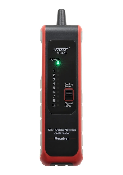 Noyafa Nf-926 6 Sı 1 Arada Fiber Optik Test Cihazı Opm Vfl Işık Kaynağı Fiber Tanımlayıcı