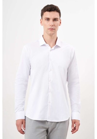Morven Erkek Beyaz Basic Düz Desen İtalyan Yaka Slim Fit Gömlek 25mc004001600 Beyaz Beyaz Morven Erkek Beyaz Basic Düz Desen İtalyan Yaka Slim Fit Gömlek 25mc004001600 Beyaz Beyaz