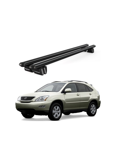 Pençe Lexus Rx 300/400 2009-2015 Uyumlu Siyah Ara Atkı Port Bagaj Tavan Barı