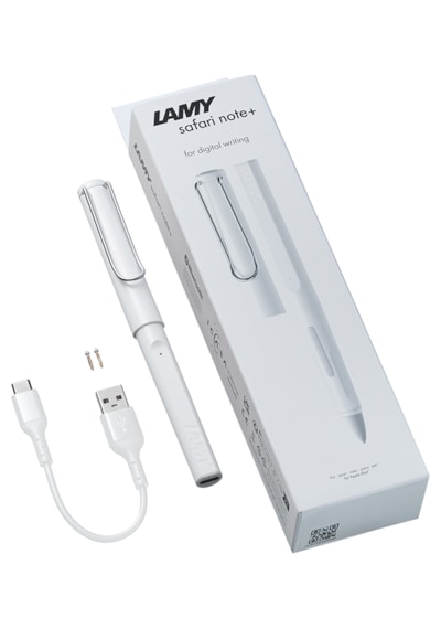 Lamy Safari Note+ Tablet Kalemi Beyaz