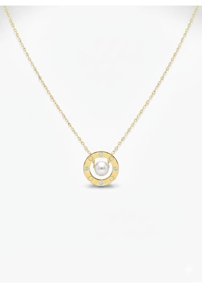 925 Ayar Papatya Silver Altın Modeli Kolye.rose.gold.rodaj Gümüş