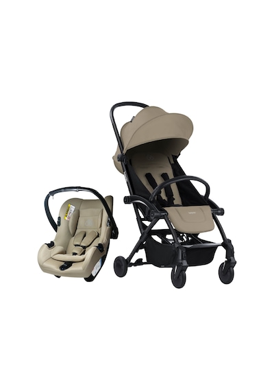 Bumprider Connect 3 Black-sand Bebek Arabası / Connect Trn Grup 0+ Oto Koltuğu / Sand