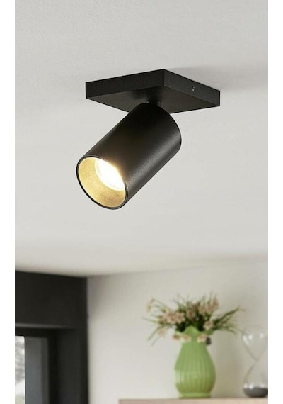 MYLIGHTS LED APLİK LED AVİZE LED SPOT  KARE GÖVDE MAT SİYAH GÜN I Siyah