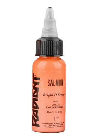 Salmon Radiant Dövme Boyası 30ml Somon Pembe Profesyonel Tattoo Ink