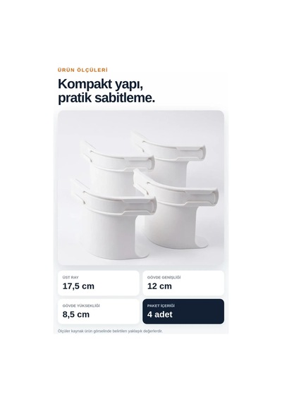 4'lü Çarşaf Gerginleştirici Nevresim Sabitleme Klipsi Yatak Kenarı Düzenleyici Set