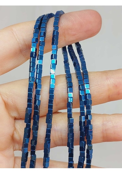 Hematit Taşı Dizi 2 2mm 49648 Çok Renkli