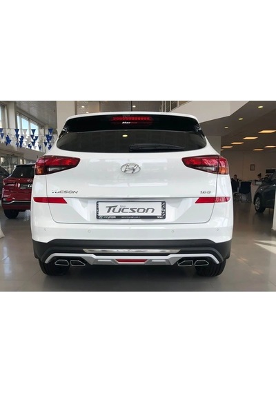 Hyundai Tucson Arka Tampon Koruması 2018-2021 Arası Uyumlu